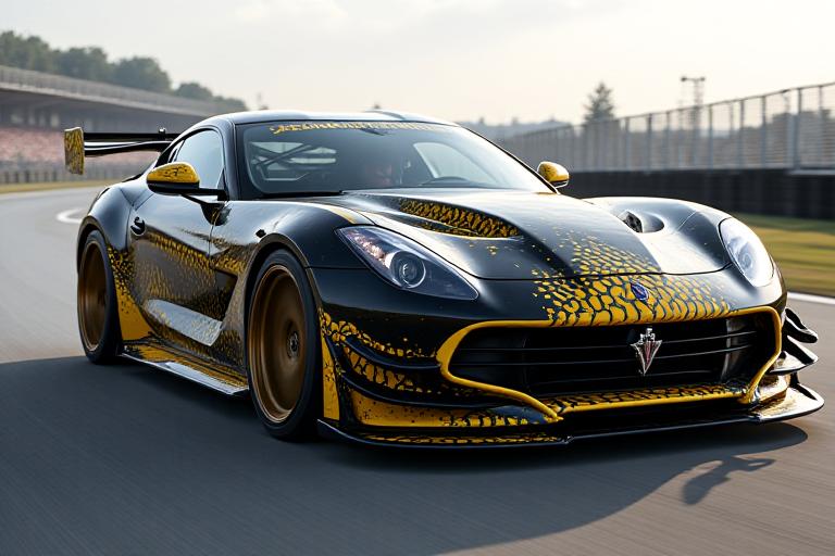 अत्यधिक कस्टमाइज्ड प्रदर्शन कार