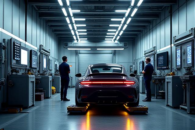 डायनोमोमीटर ट्यूनिंग बे, उच्च-प्रदर्शन डायनो मशीन और इंजीनियरों के साथ